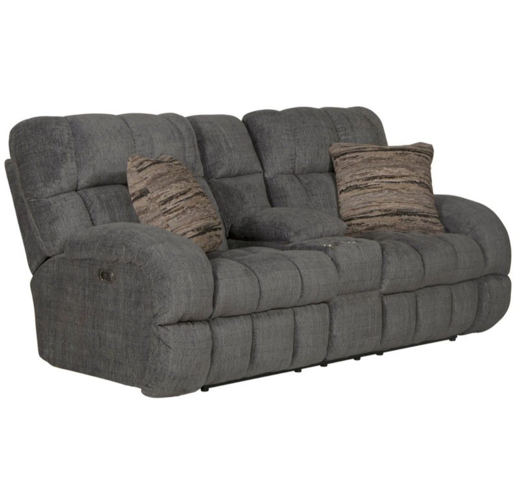 86" Power Reclining Loveseat Sofa With USB Brand New Includes Centre Storage Console Brand New Fully Assembled