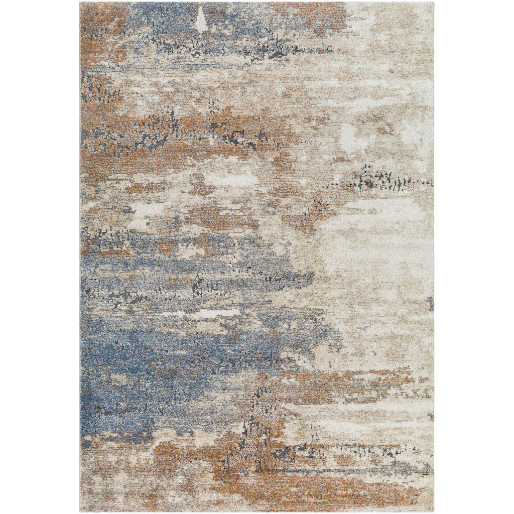 Nalana Beige Multi Color Indoor Modern Abstract Area Rug 8' 10" x 12' 2" Brand New Quality