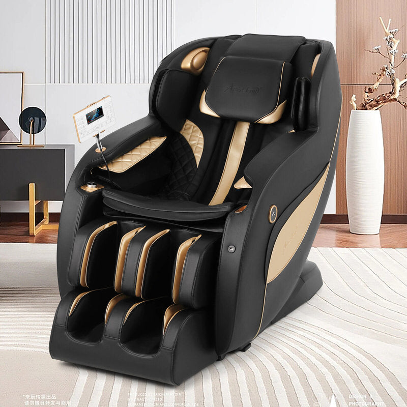SL Track Full Body Massage Chair Zero Gravity Airbags Heat Foot Massage New Comfortable Relax AI Voice Control