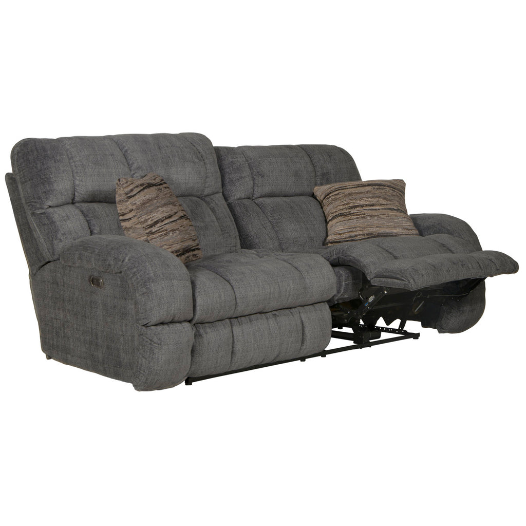 93" Power Reclining Sofa Couch With USB Brand New Fully Assembled